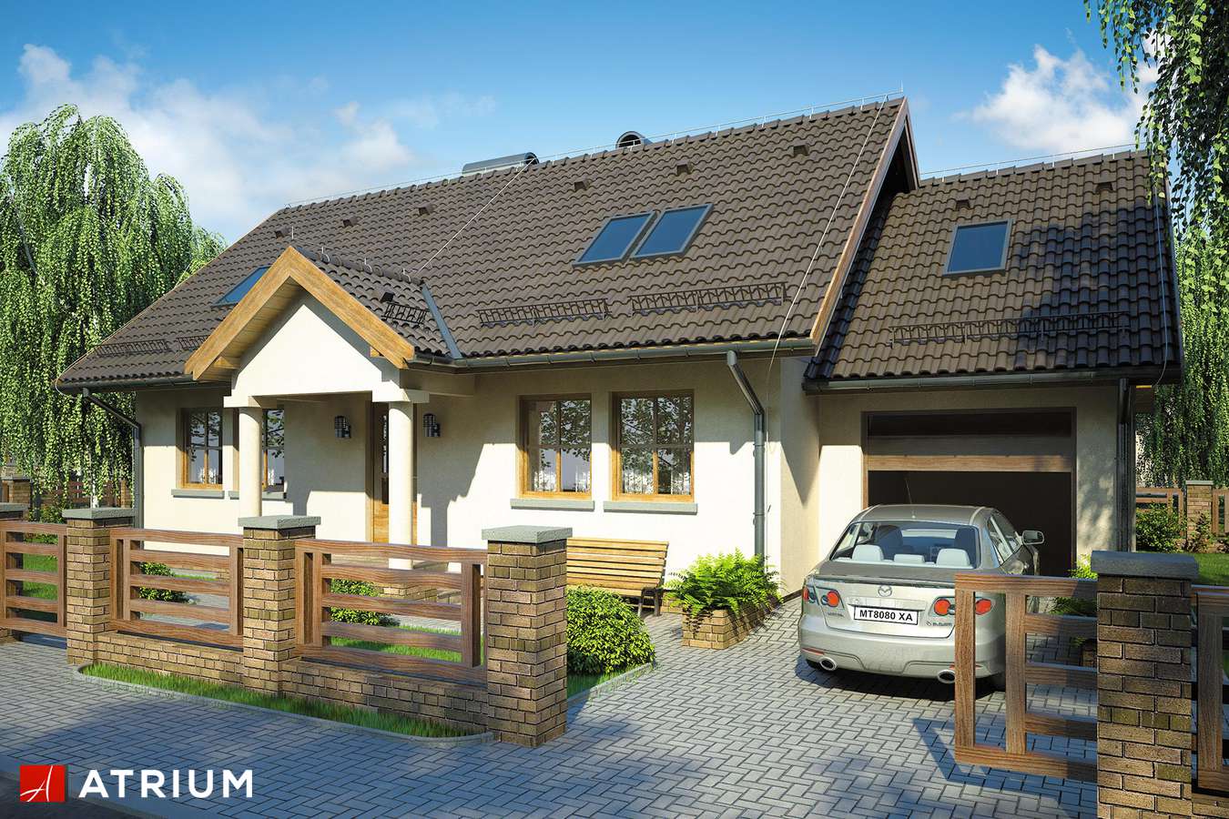 budowa domu Beata (odbicie lustrzane) - New-House