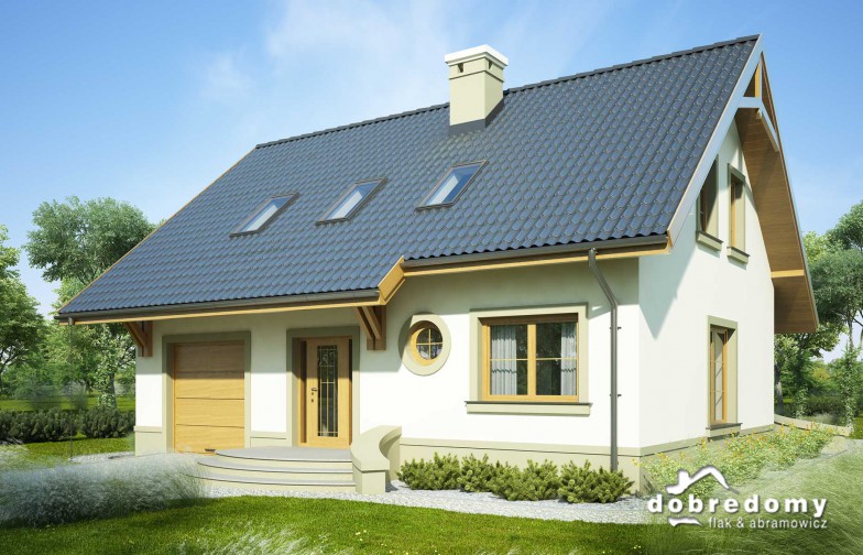 budowa domu Dario odbicie lustrzane - New-House