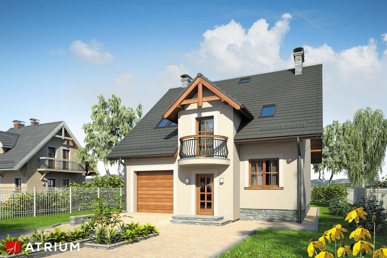 budowa domu Kanon II (odbicie lustrzane) - New-House
