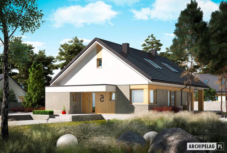 budowa domu Daniel IV (odbicie lustrzane) - New-House