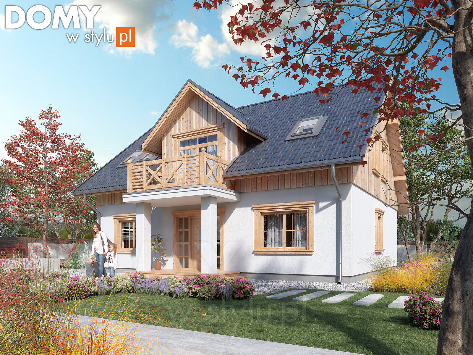 budowa domu Dudek 5 (odbicie lustrzane) - New-House