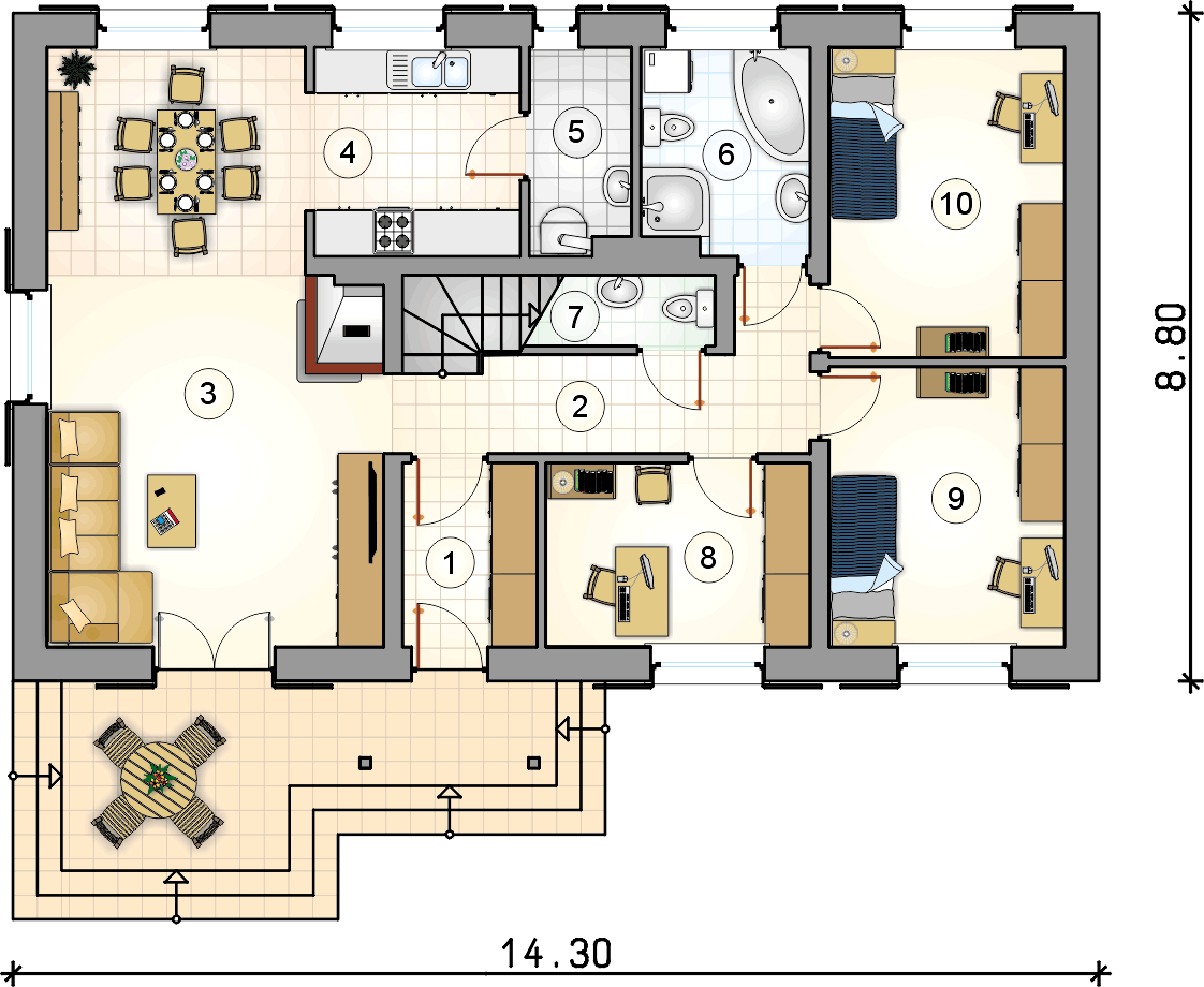 Wiosenka II (odbicie lustrzane) - miniatura 4