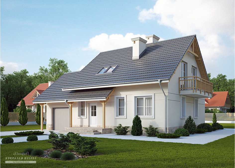 Budowa domu LK&514 (odbicie lustrzane) z New-House