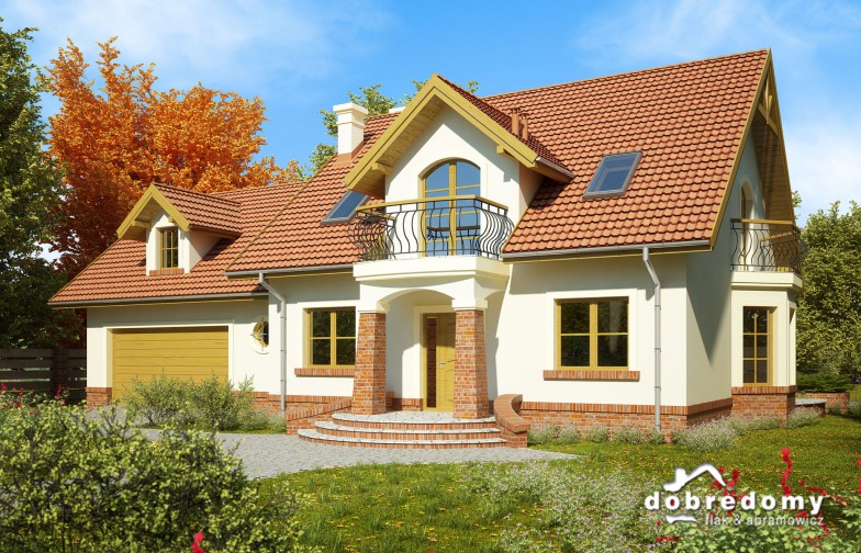 budowa domu Apollo II odbicie lustrzane - New-House