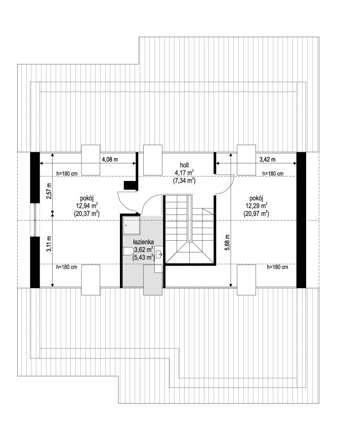 budowa domu Ambitny 2 (odbicie lustrzane) -New-House