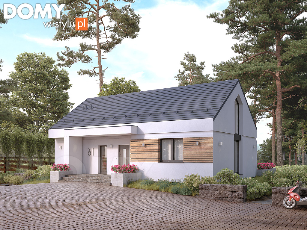 budowa domu Cytrus (Odbicie lustrzane) - New-House