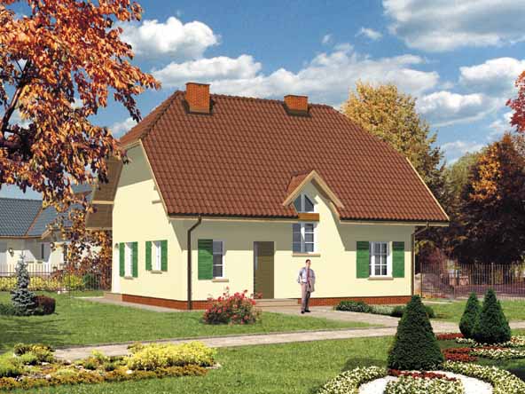 budowa domu WB-3971 - New-House