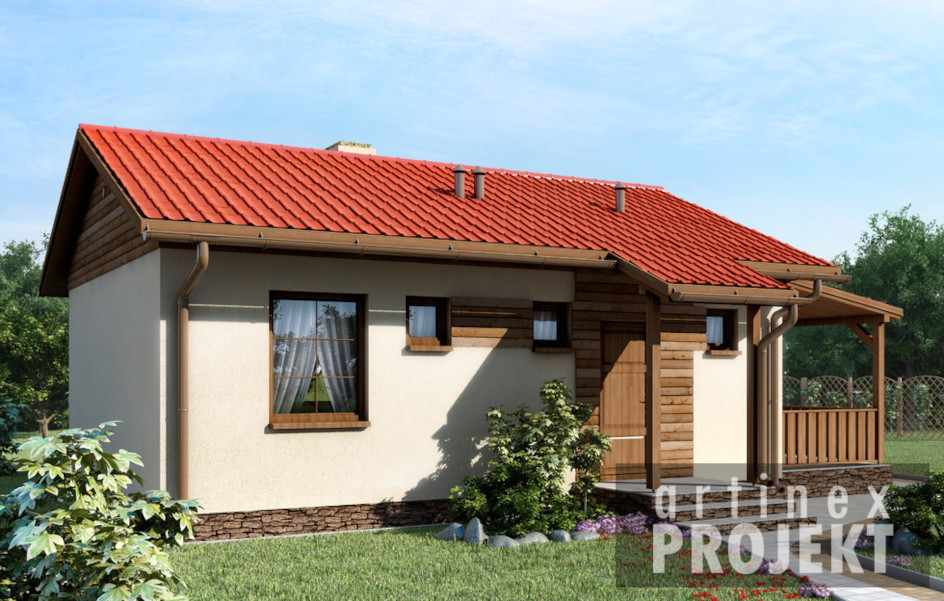 Budowa domu D103 - Lidia (odbicie lustrzane) z New-House
