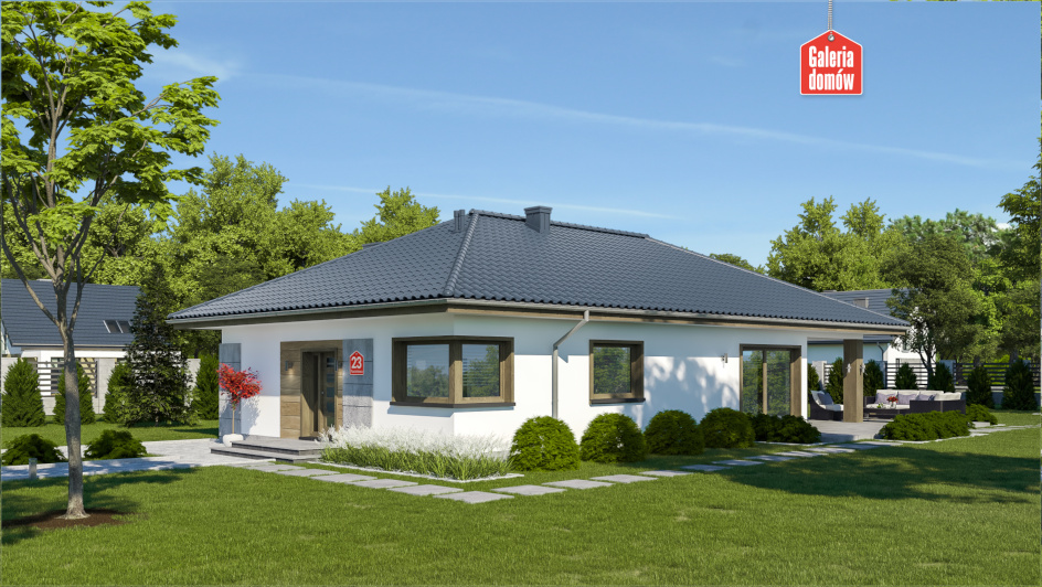 Budowa domu Dom przy Pastelowej 23 (odbicie lustrzane) z New-House