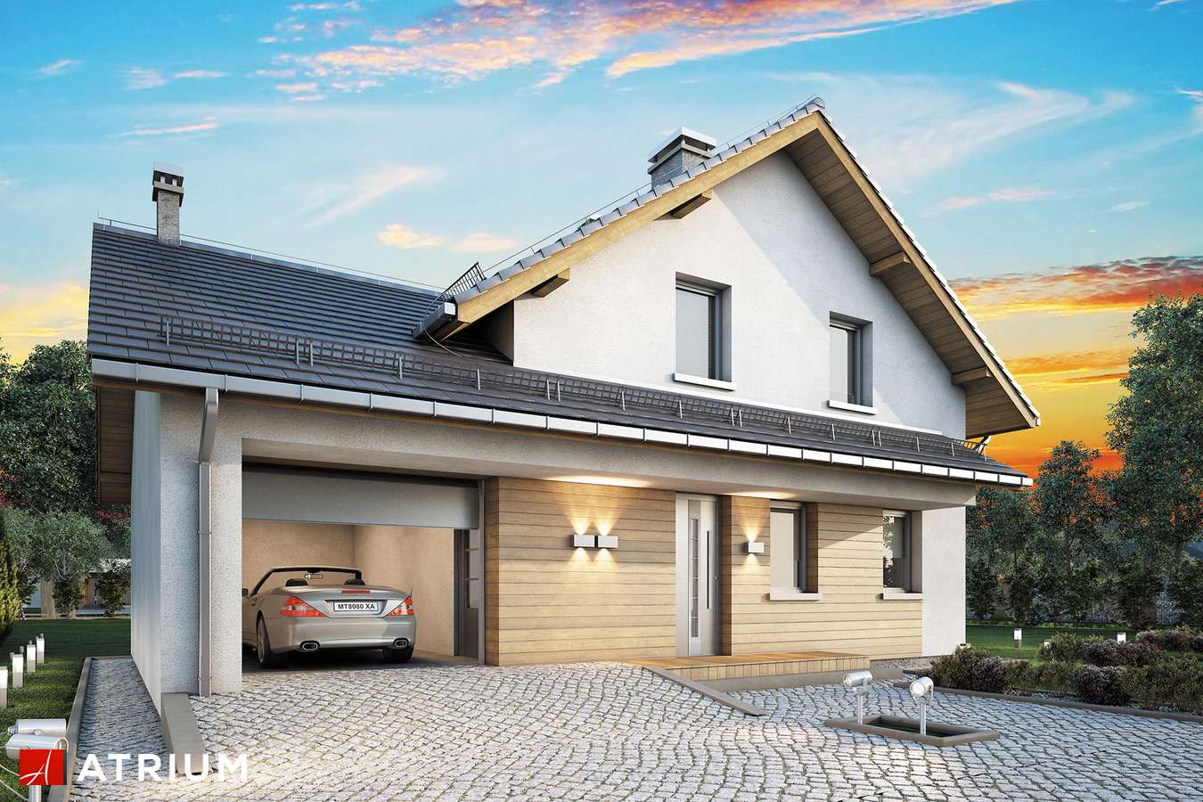budowa domu Markus III (odbicie lustrzane) - New-House
