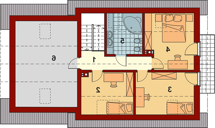 PINCZER 4 Z GARAŻEM XL (odbicie lustrzane) - miniatura 5