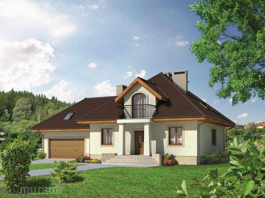 budowa domu Urocze wspomnienia-wariant I M51a - New-House
