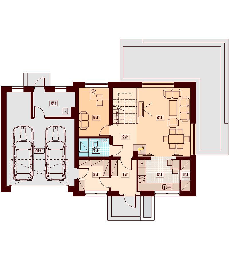 KENDRA XS 2M (Odbicie lustrzane) - miniatura 8