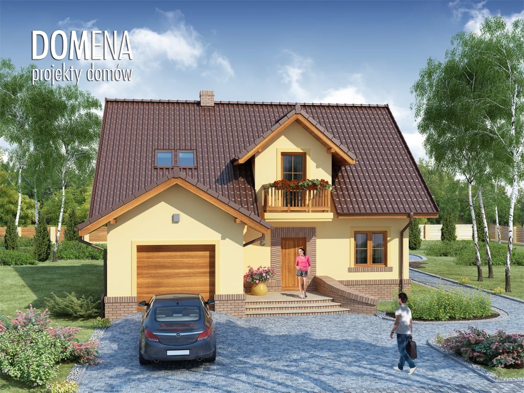budowa domu Wera PS (Odbicie lustrzane) - New-House