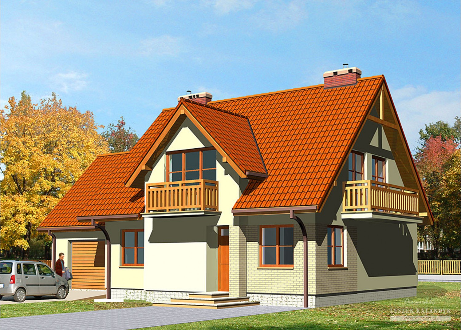 budowa domu LK&258 - New-House