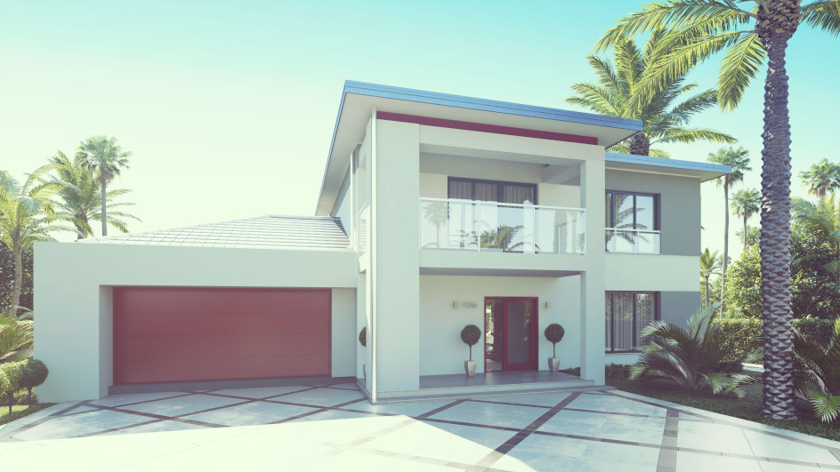 Budowa domu uA31 (odbicie lustrzane) z New-House