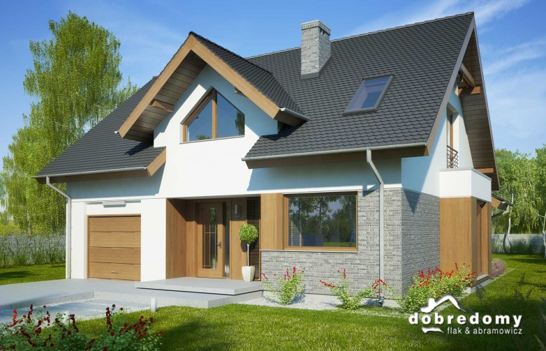 budowa domu Telimena odbicie lustrzane - New-House