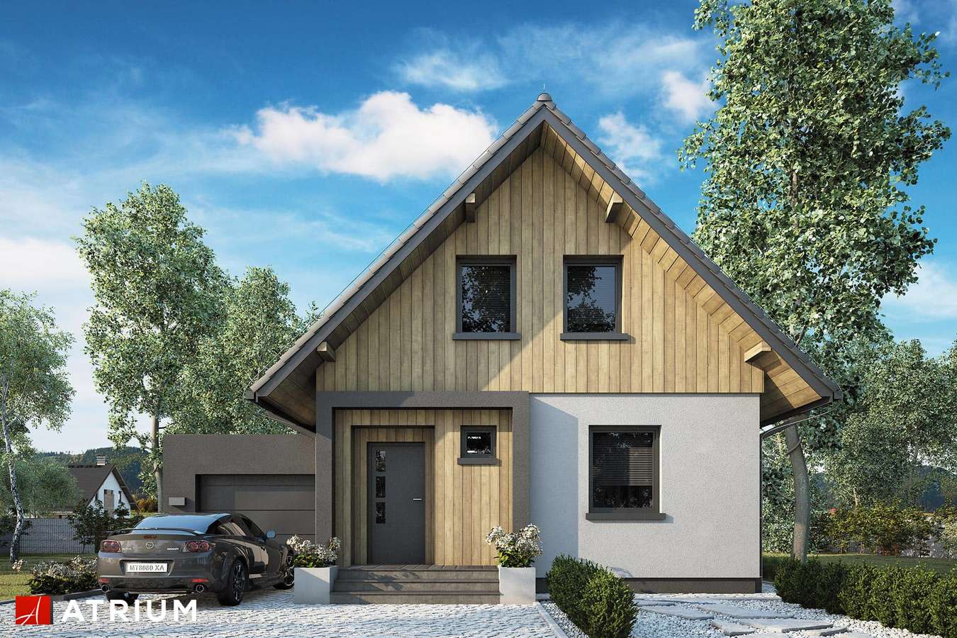 budowa domu Filip (odbicie lustrzane) - New-House