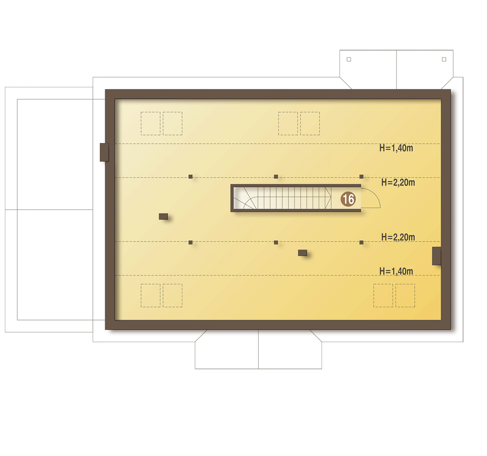 Derkacz z garażem 1-st. [A] (odbicie lustrzane) - miniatura 9