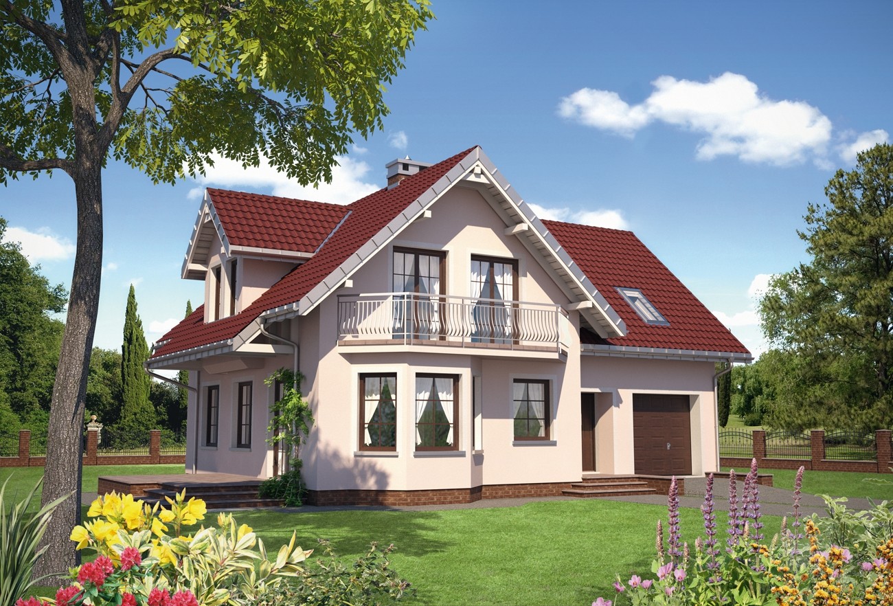 budowa domu Jelonek Astro (odbicie lustrzane) - New-House