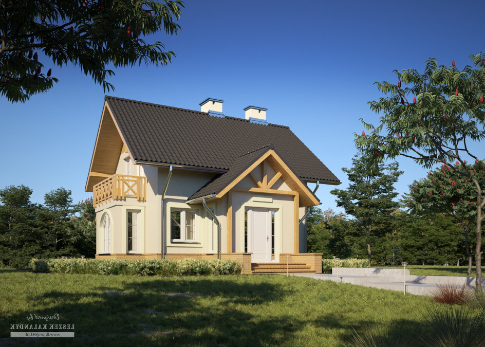 Budowa domu LK&564 (odbicie lustrzane) z New-House