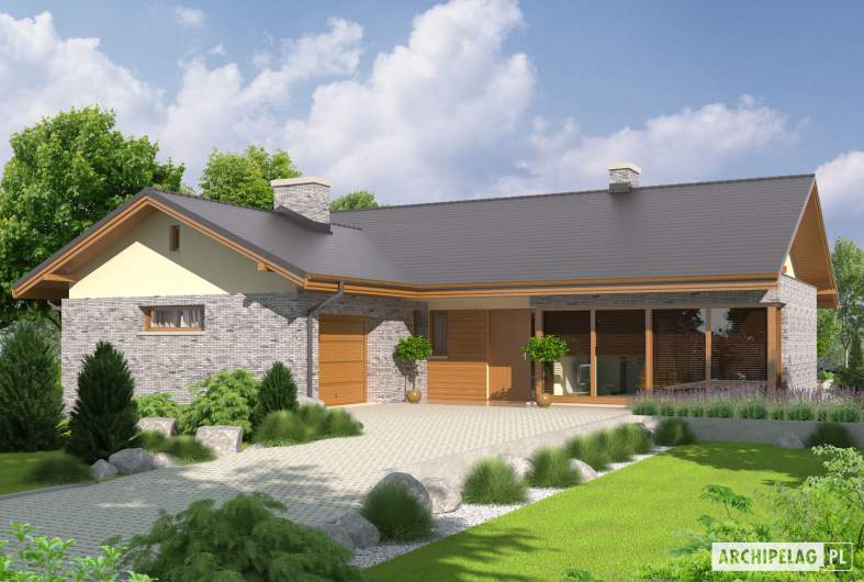budowa domu Alberta G1 (odbicie lustrzane) - New-House