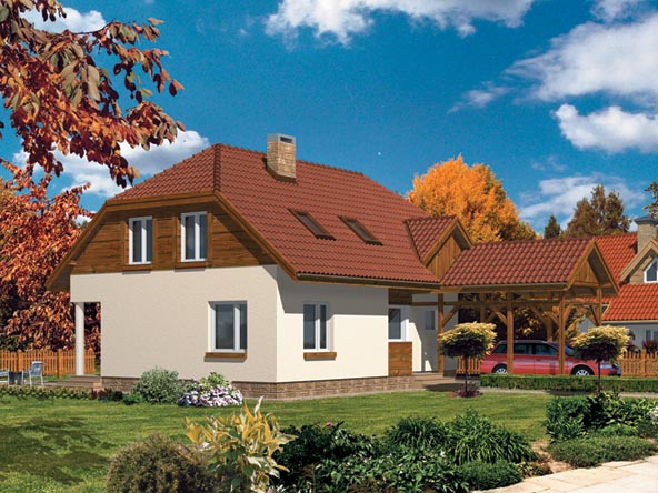 budowa domu WB-3402 - New-House