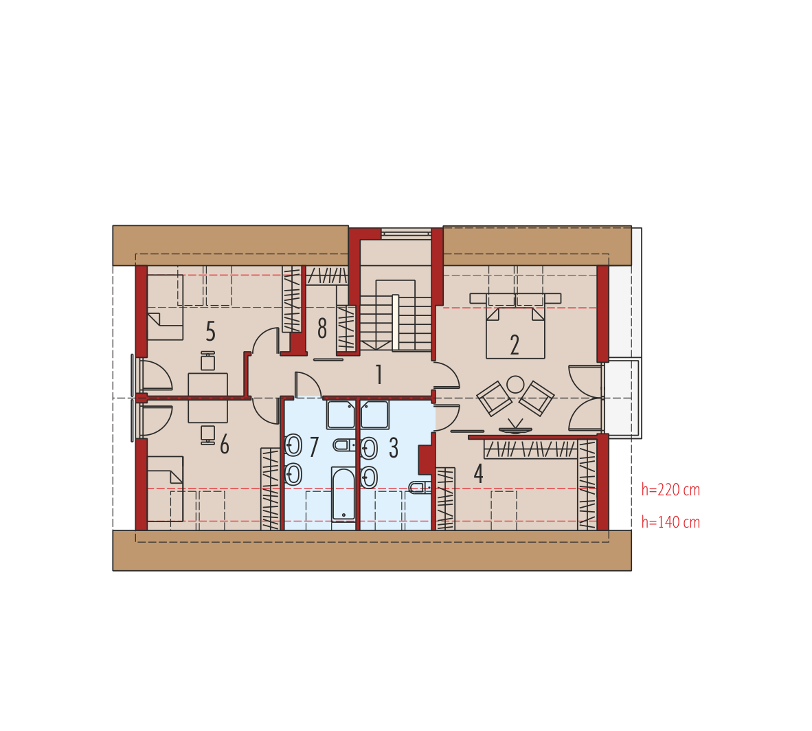 E6 G1 ECONOMIC (wersja B) (odbicie lustrzane) - miniatura 6