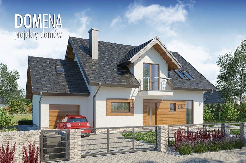 budowa domu Aron PS (Odbicie lustrzane) - New-House