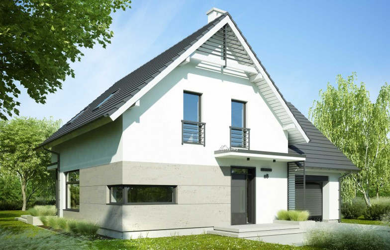 budowa domu Lenka (odbicie lustrzane) - New-House