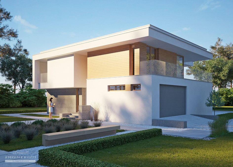 Budowa domu LK&1209 (odbicie lustrzane) z New-House