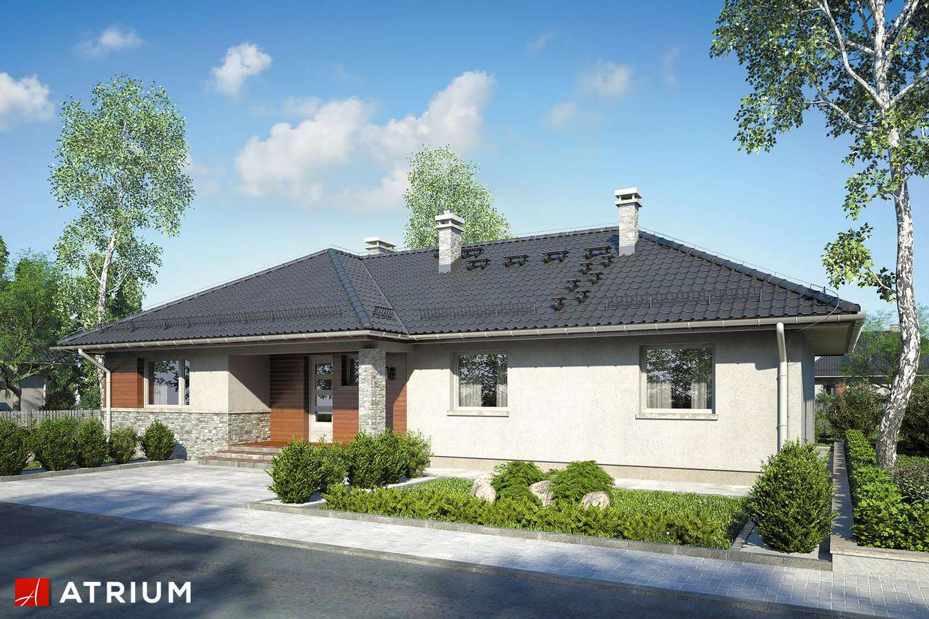 budowa domu Wimbledon (odbicie lustrzane) - New-House