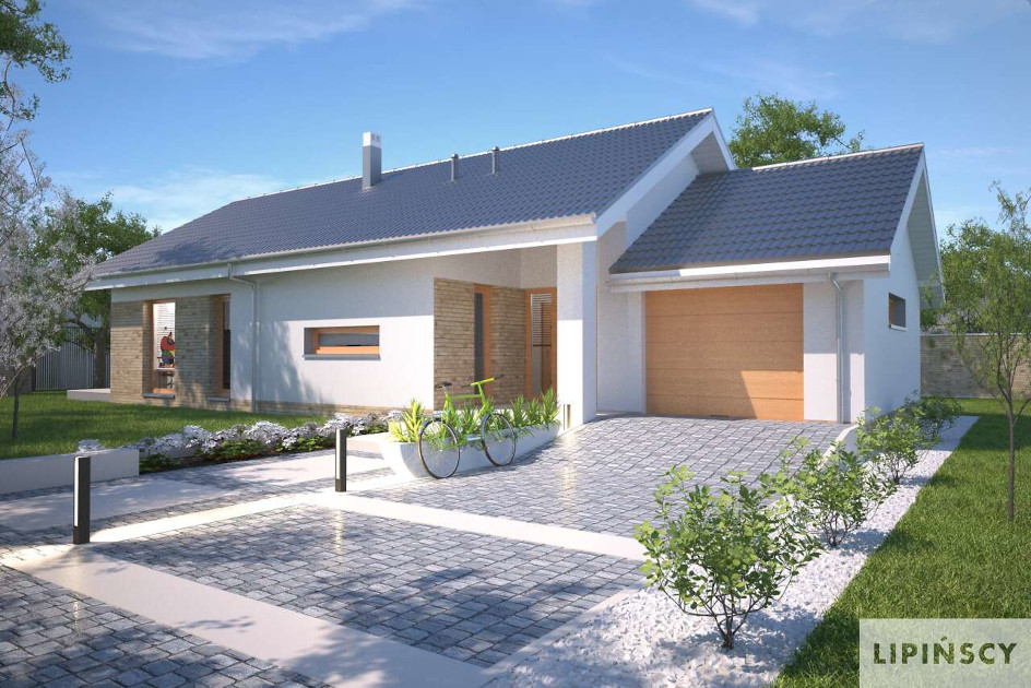 Budowa domu Rimini LMB127 (odbicie lustrzane) z New-House