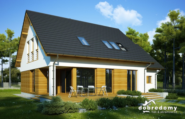 budowa domu Amanda odbicie lustrzane - New-House