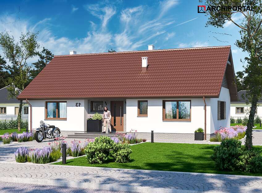 budowa domu Tracja 5 (odbicie lustrzane) - New-House