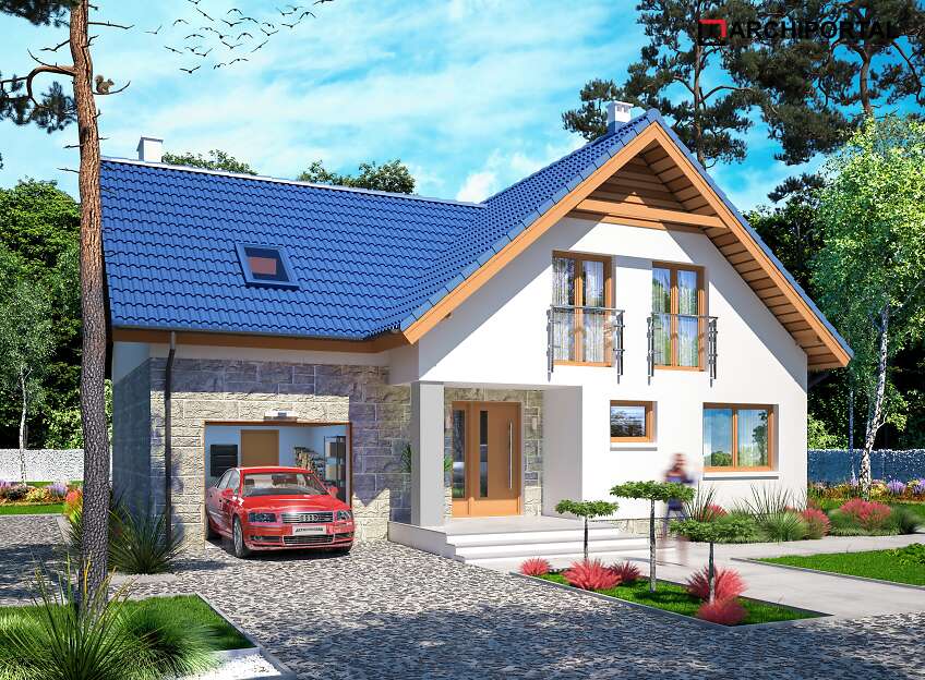 budowa domu Puk 3 (odbicie lustrzane) - New-House
