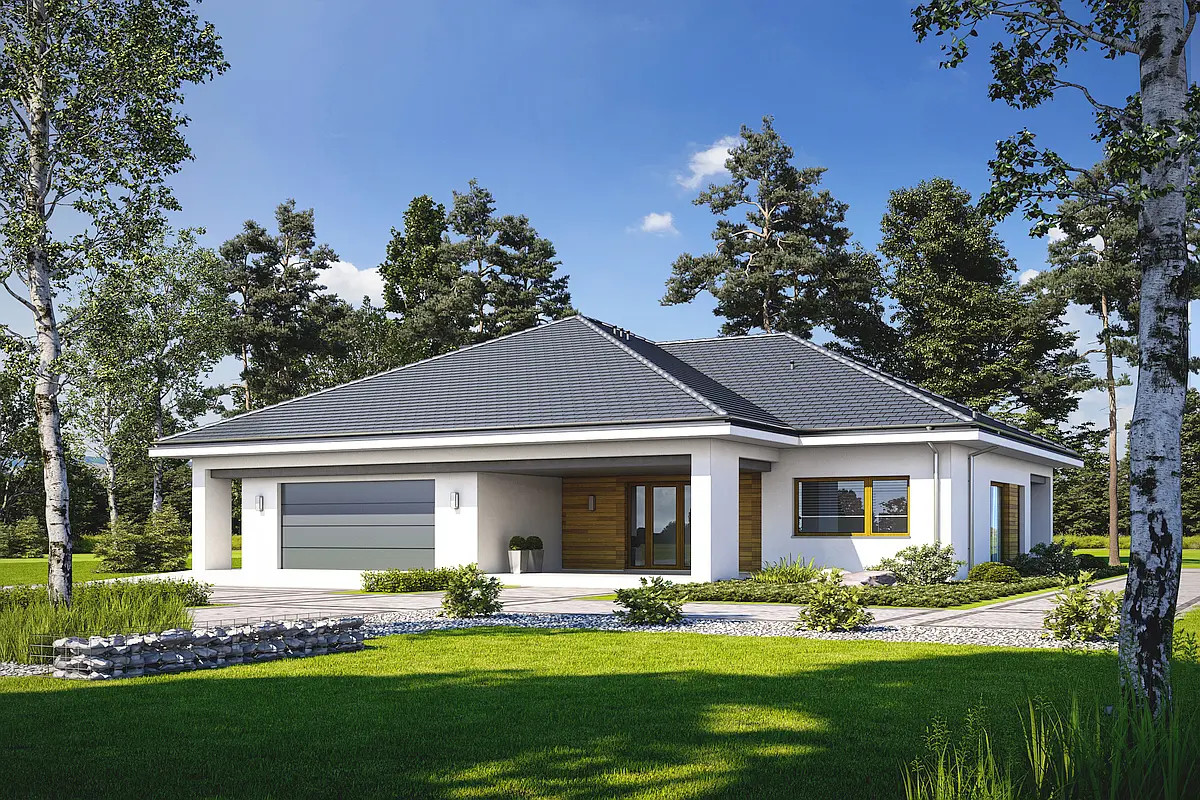 budowa domu WIDOCZNY D54 - New-House