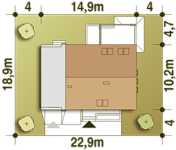 Oleg z garażem 1-st. [A] (odbicie lustrzane) - miniatura 10