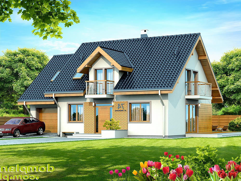 budowa domu KENDRA MAŁA (Odbicie lustrzane) - New-House