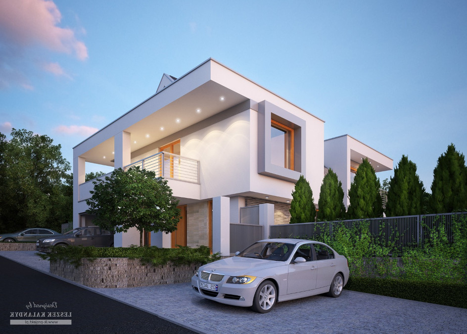 Budowa domu LK&1092 (odbicie lustrzane) z New-House