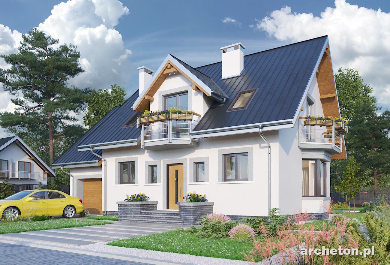 budowa domu Helena (odbcie lustrzane) - New-House