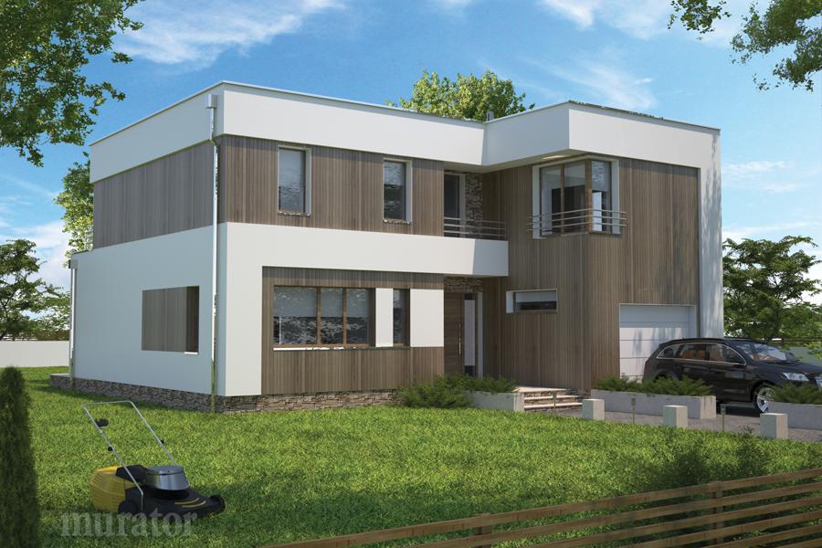 budowa domu Widoczny (z wentylacją mechaniczną i rekuperacją) EC264 - New-House