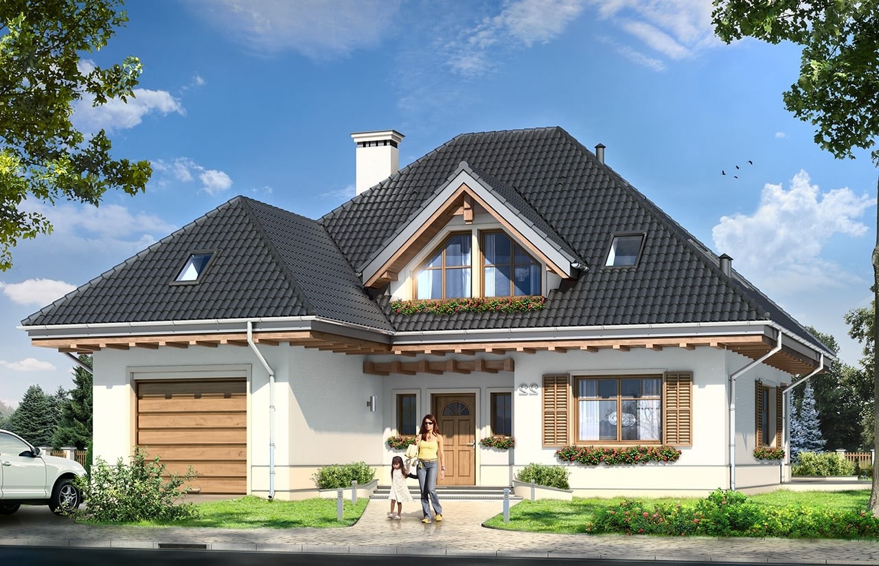 budowa domu fantazja z new-house