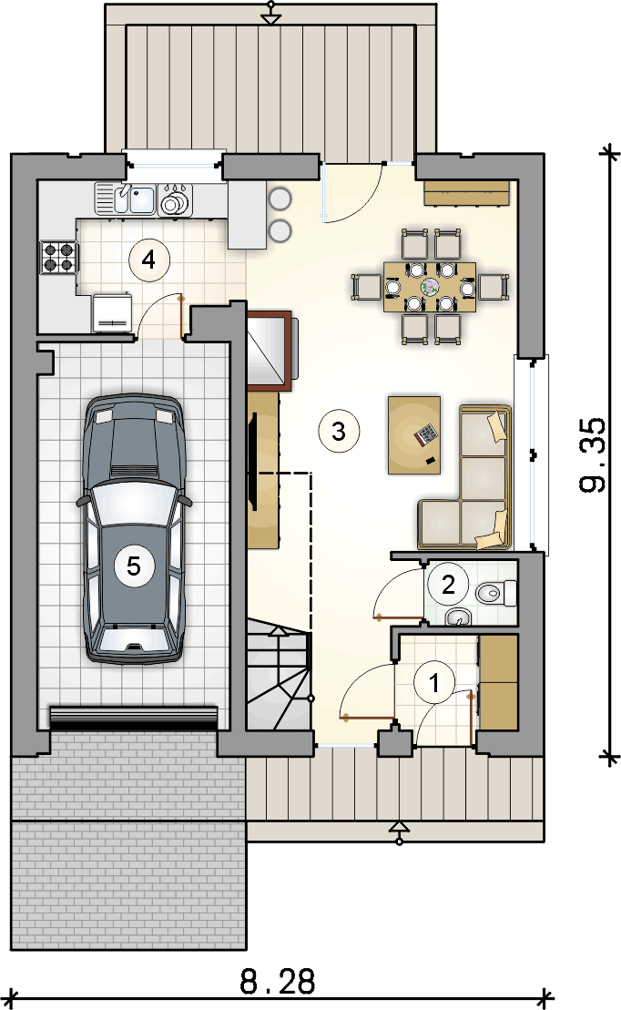 Single House (odbicie lustrzane) - miniatura 7