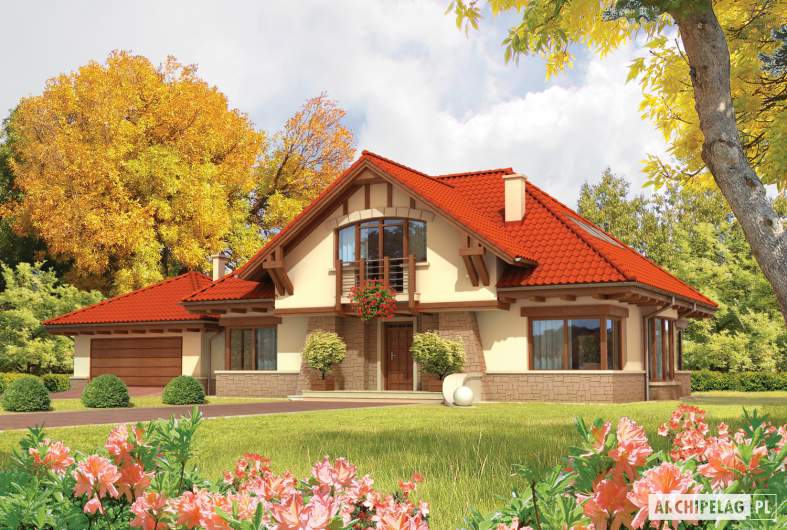 budowa domu Edek G2 01 (odbicie lustrzane) - New-House