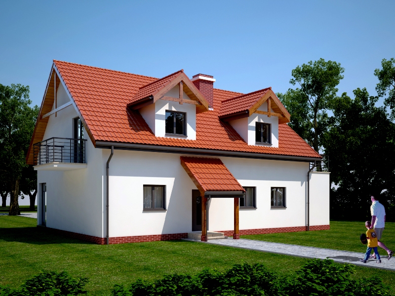 budowa domu WB-1032 - New-House