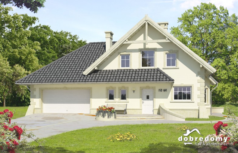 budowa domu Gwiazdka II odbicie lustrzane- New-House