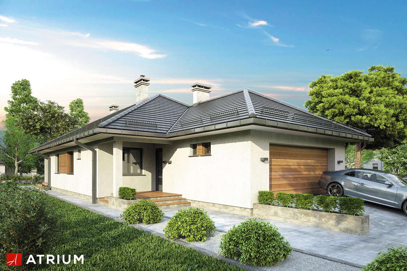 budowa domu Sfinks IV (odbicie lustrzane) - New-House