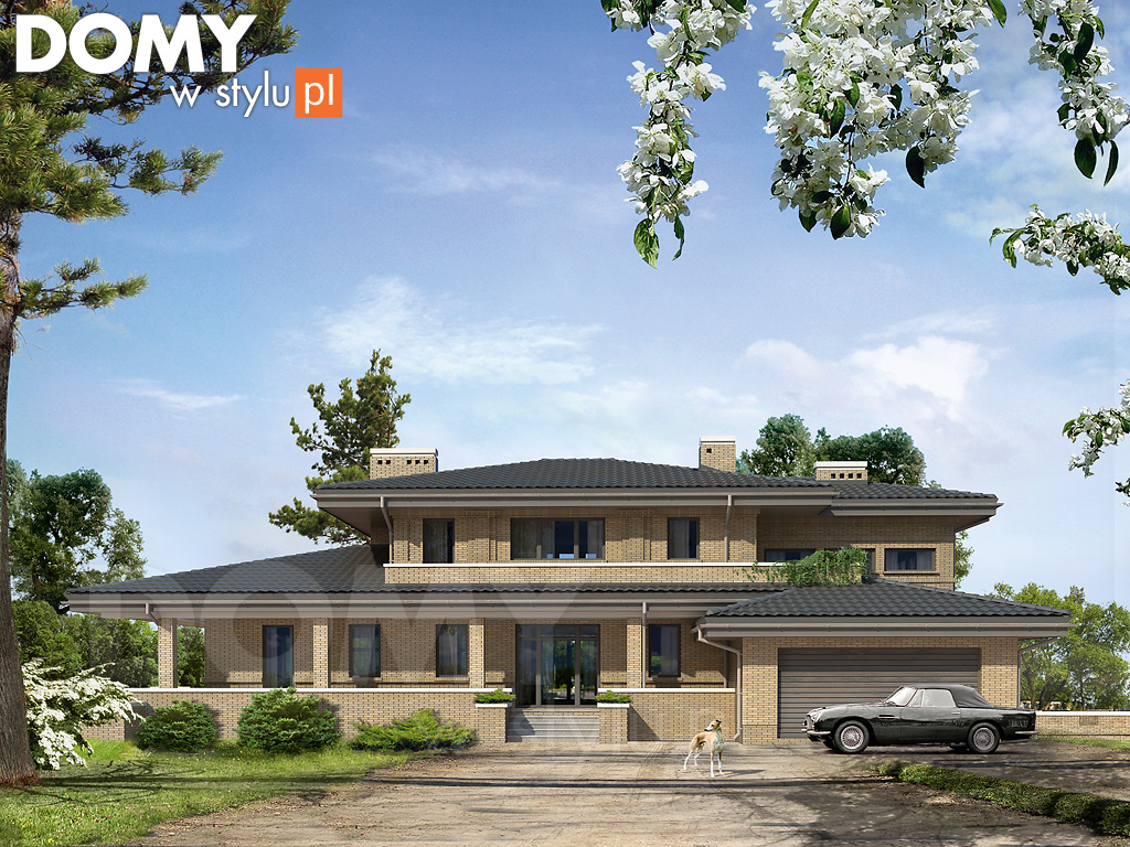 budowa domu Bursztyn (Odbicie lustrzane) - New-House