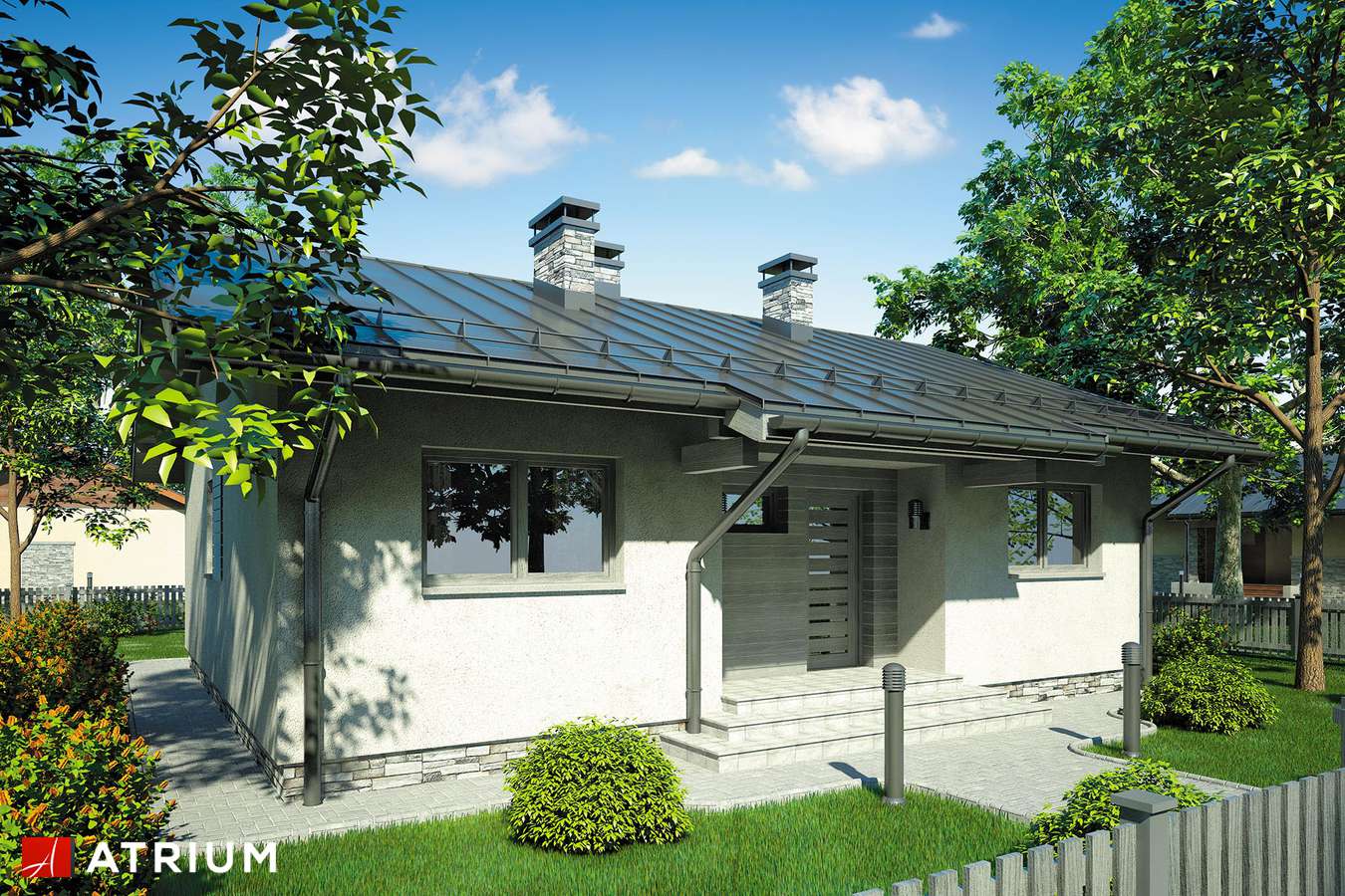 budowa domu Neo (odbicie lustrzane) - New-House